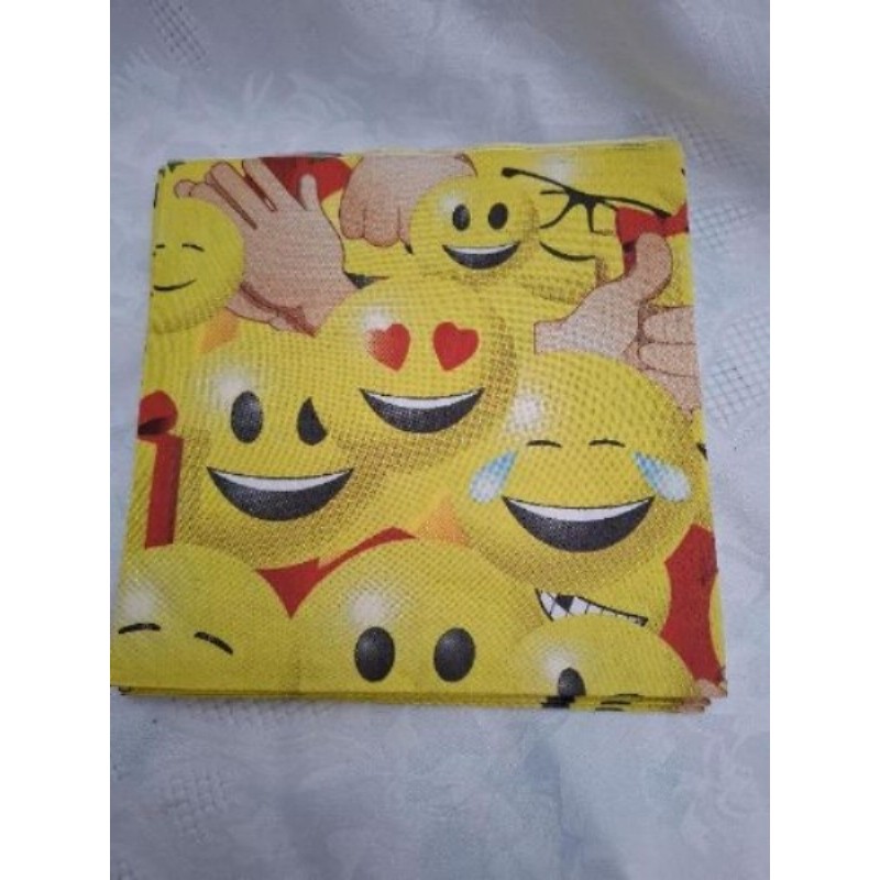 SERVIETTES SMILEY 10