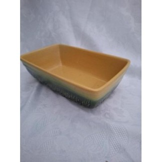 TERRINE VERT RECTANGULAIRE 