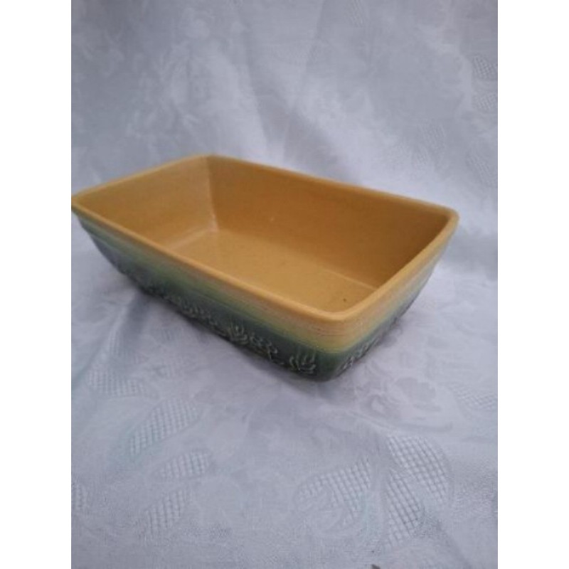 TERRINE VERT RECTANGULAIRE 