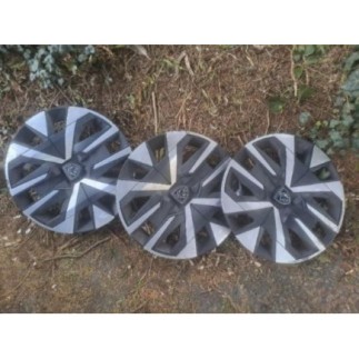 Lot de 3 enjoliveurs Peugeot