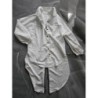 chemise queue de pie blanche + fermeture arrière taille M MC
