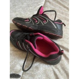 Basket femme  noir et rose...