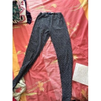 Leggings long marine à...