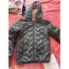 Manteau gris et rose Okaïdi T8 ans 