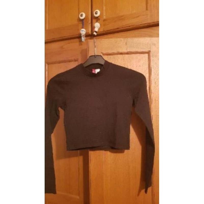 Croc top Noir Taille 12/14 ans