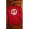 Sweat rouge 64 taille S