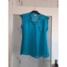 Tunique voile turquoise taille 44