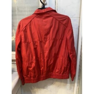blouson coupe vent avec capuche dans le col rouge fille 14 ans non porté Pepe Jeans London
