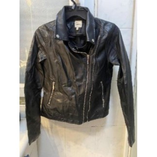 blouson cuir synthétique fille Miss Liberto taille 14 ans