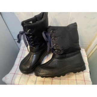 bottes noires ski garçon pointure 36-37