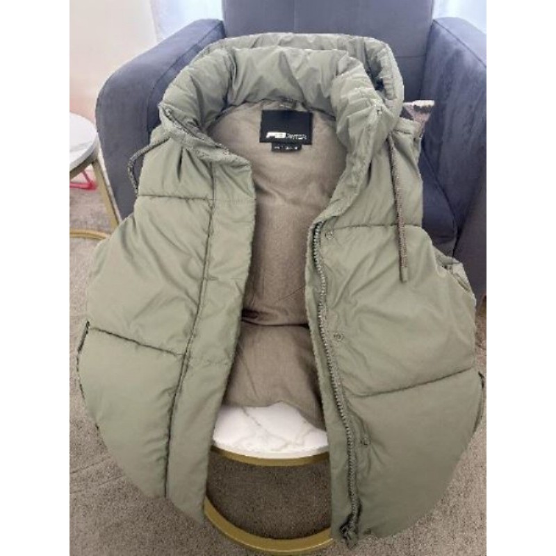 Doudoune coupée avec capuche taille S