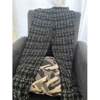 Pantalon noir et blanc...
