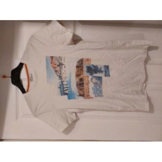 Tee Shirt Blanc T  L