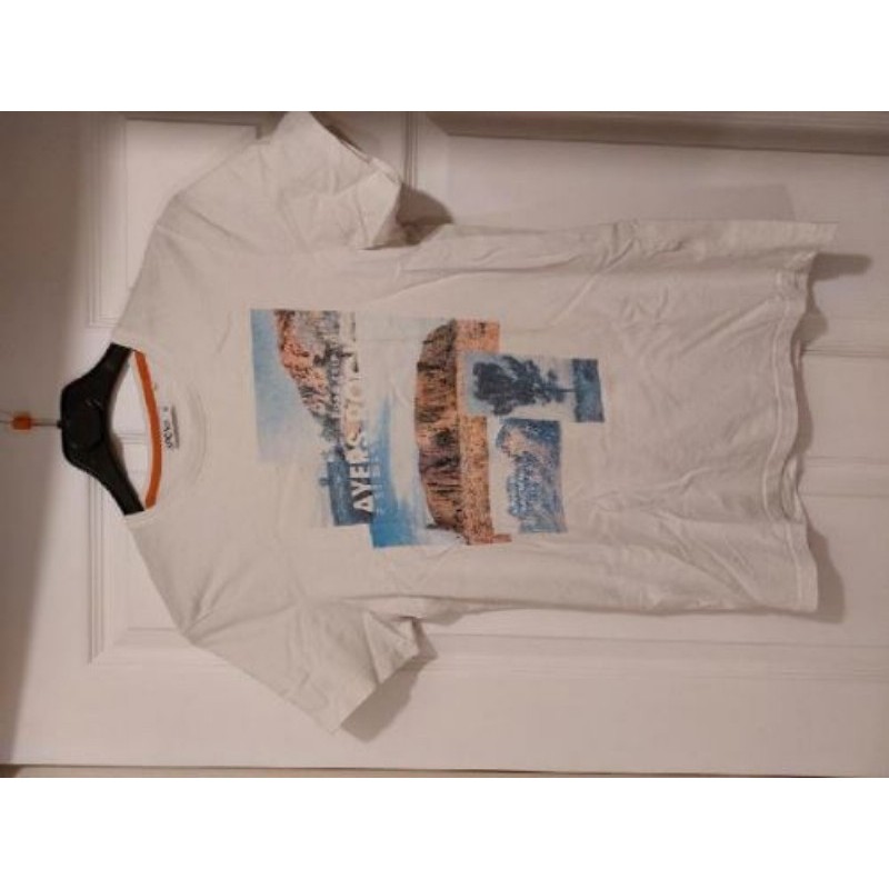 Tee Shirt Blanc T  L