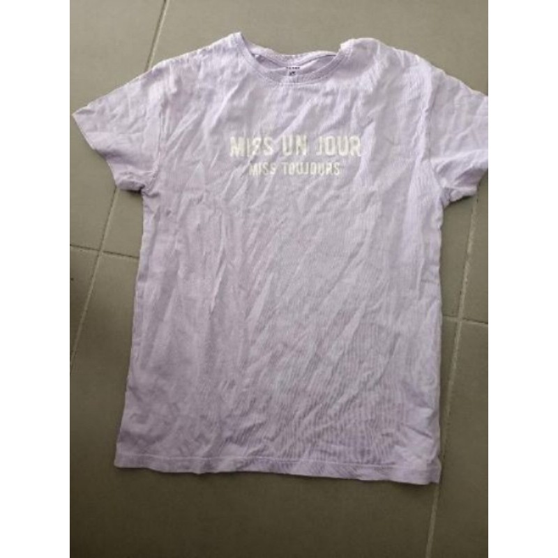 Tee shirt mauve taille XS