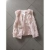 Veste fourrure rose 8 ans 