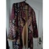 MANTEAU FIN LEOPARD ROSE T.L SUEDINE