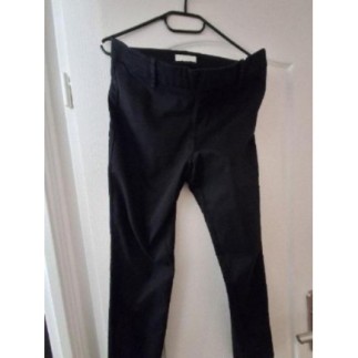PANTALON NOIR H*M ZIP COTE...