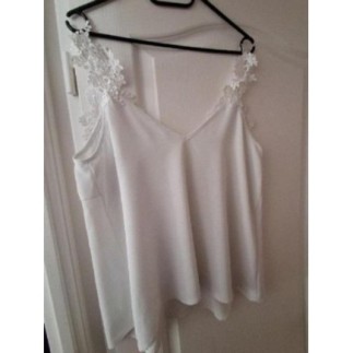 DÉBARDEUR BLANC BRETELLES...