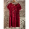 Robe rouge collier Armand Thiery T 40