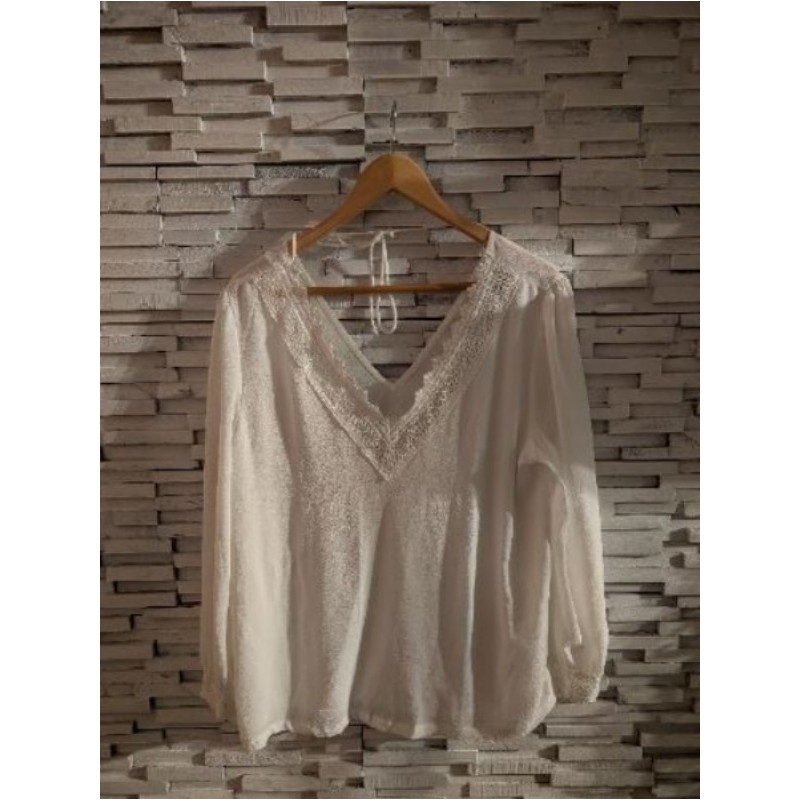 Chemisier blanc Y coo T XL 