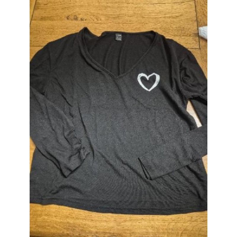 Haut shein coeur M