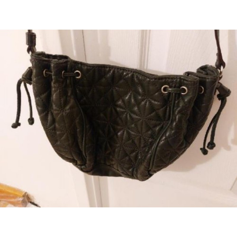 Sac Femme Vert Noir Gérard Darel " Pablo " 