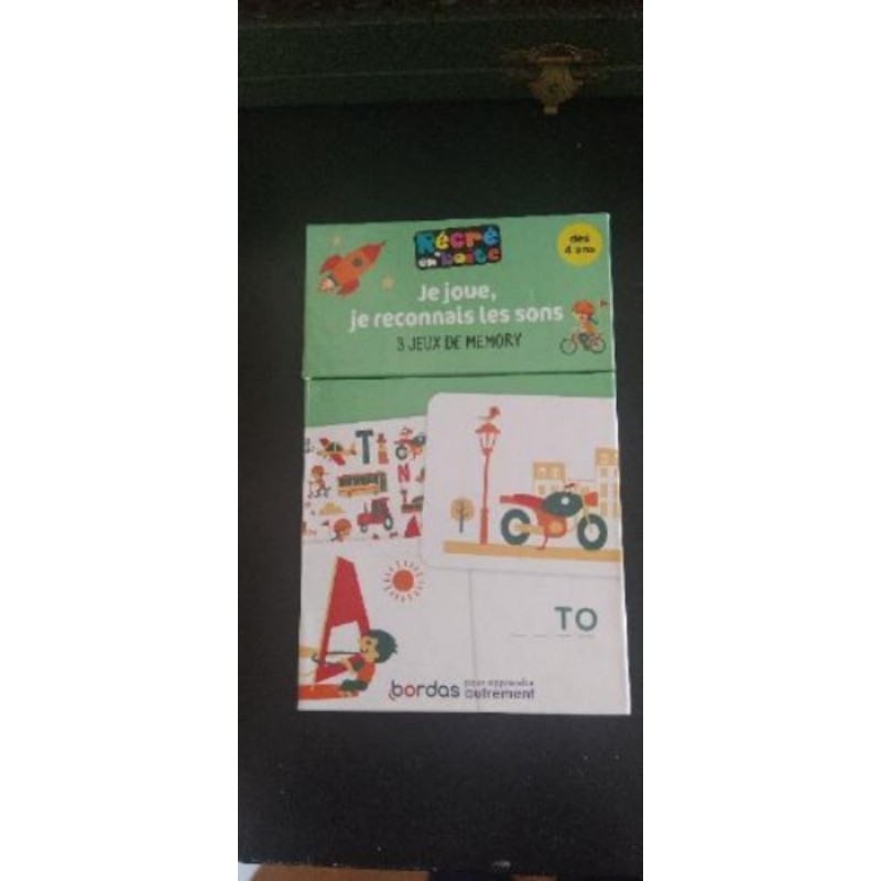 Jeu de Mémory Bordas "Je reconnais les sons" dès 4 ans