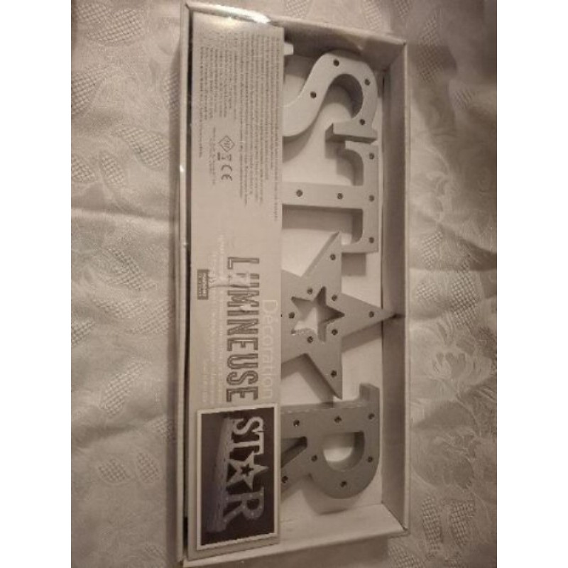 PANNEAU STAR LUMINEUX 