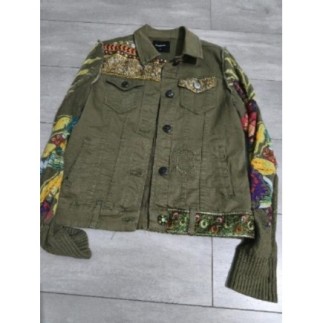 DESIGUAL Veste kaki taille...