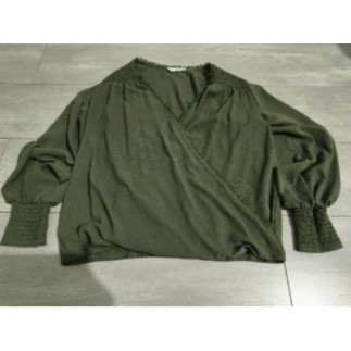 NAF NAF Cache coeur kaki...