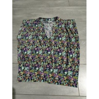 MORGAN Haut à fleurs sans...