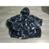 ETAM Coupe vent bleu capuche taille L