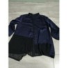MULTIPLES Chemise neuve bleu/noir taille M