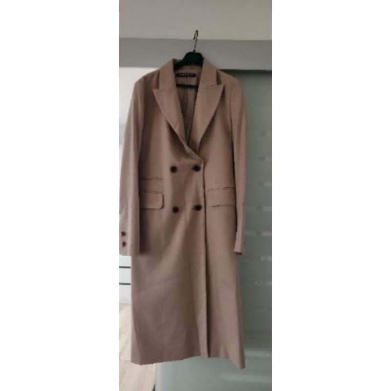 Veste longue rose poudre Comptoir des Cotonniers T38