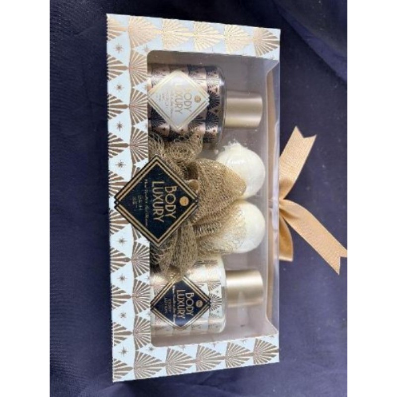 Coffret bain/douche vanille