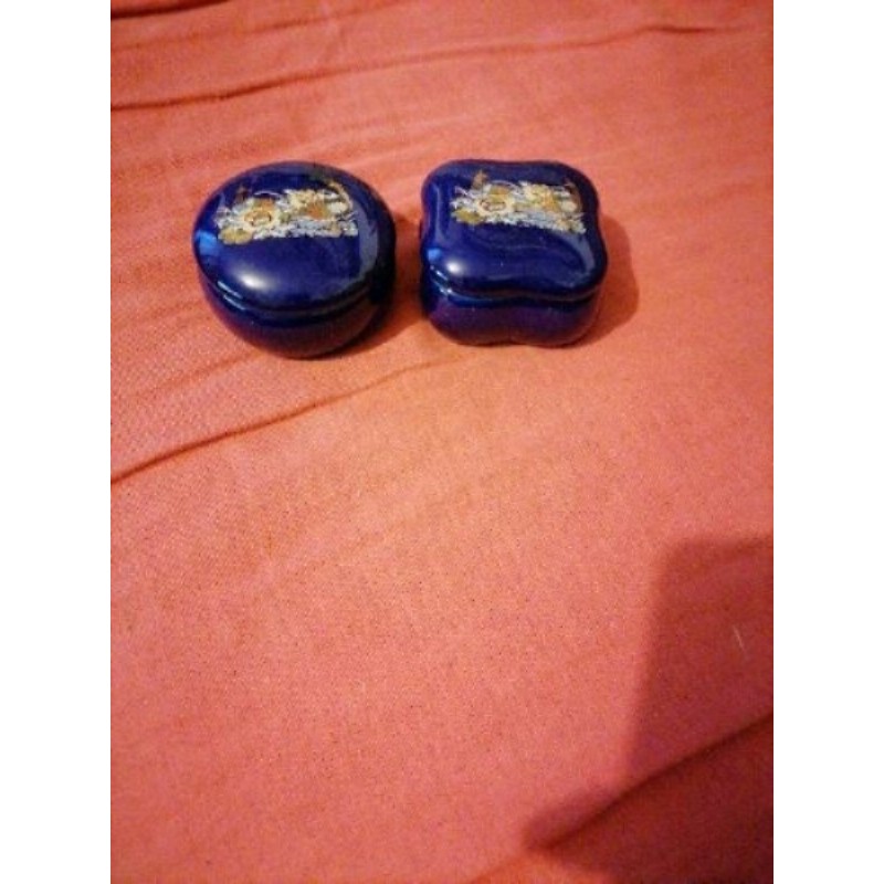 Lot de 2  petites boîtes 