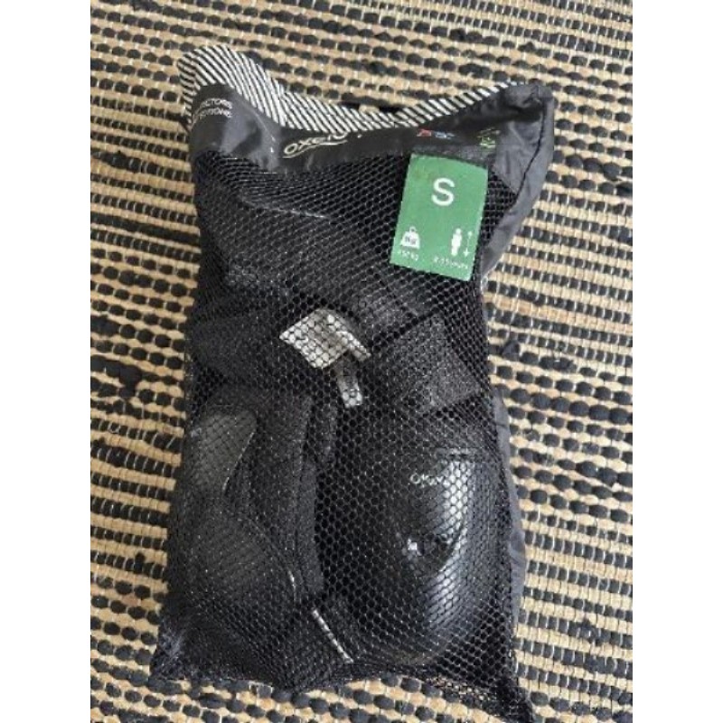 Set 3 protections Oxelo, taille S  9/15 ans.