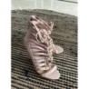Chaussures à talons hauts roses pales et lacets, Juste fan, T38