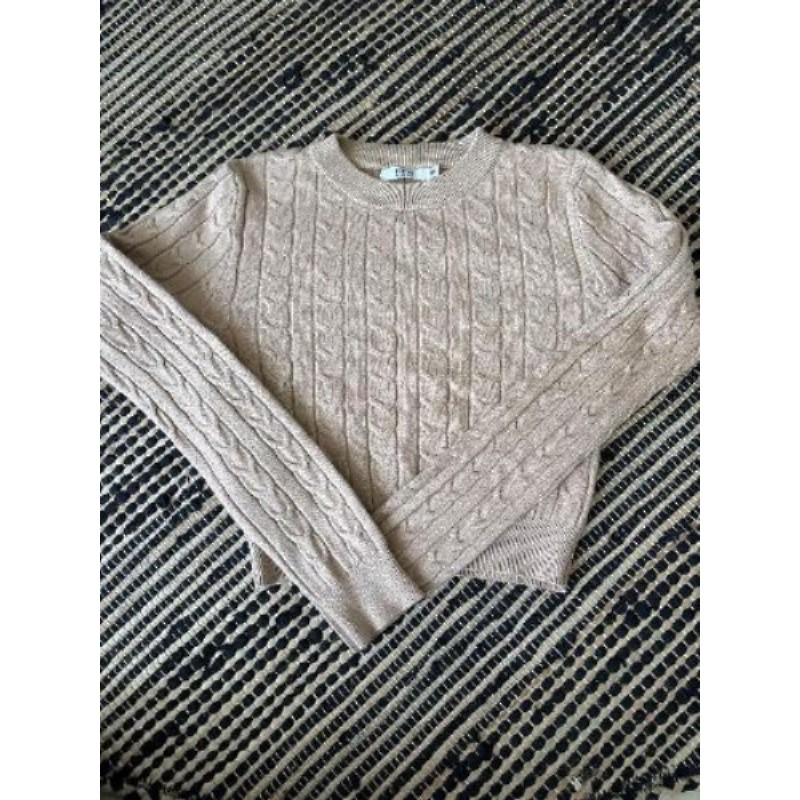 Pull marron clair, New collection, TS