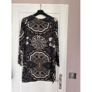 Robe à motifs, H&M, T. 36.