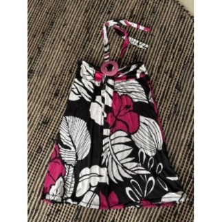 Robe de nu, rose noire et...