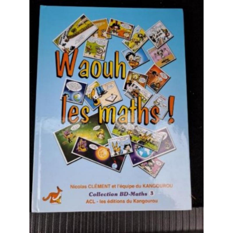 Livre BD waouh les maths