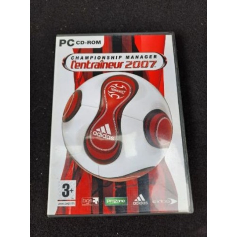 Jeu PC CD-ROM Championship Manager l'entraîneur 2007