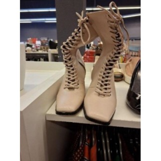 Bottines beige L