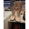 Bottines beige L
