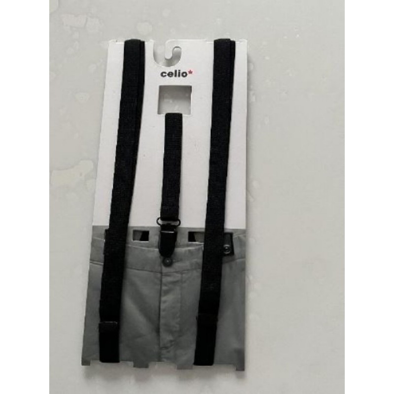 BRETELLES NEUVES NOIRES MARQUE CELIO
