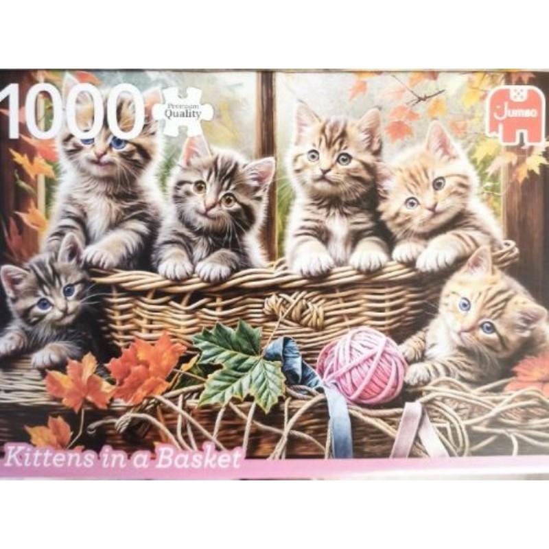 Puzzle chatons neuf 1000 pièces 