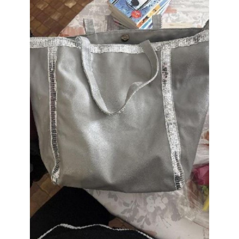 Sac gris paillette 