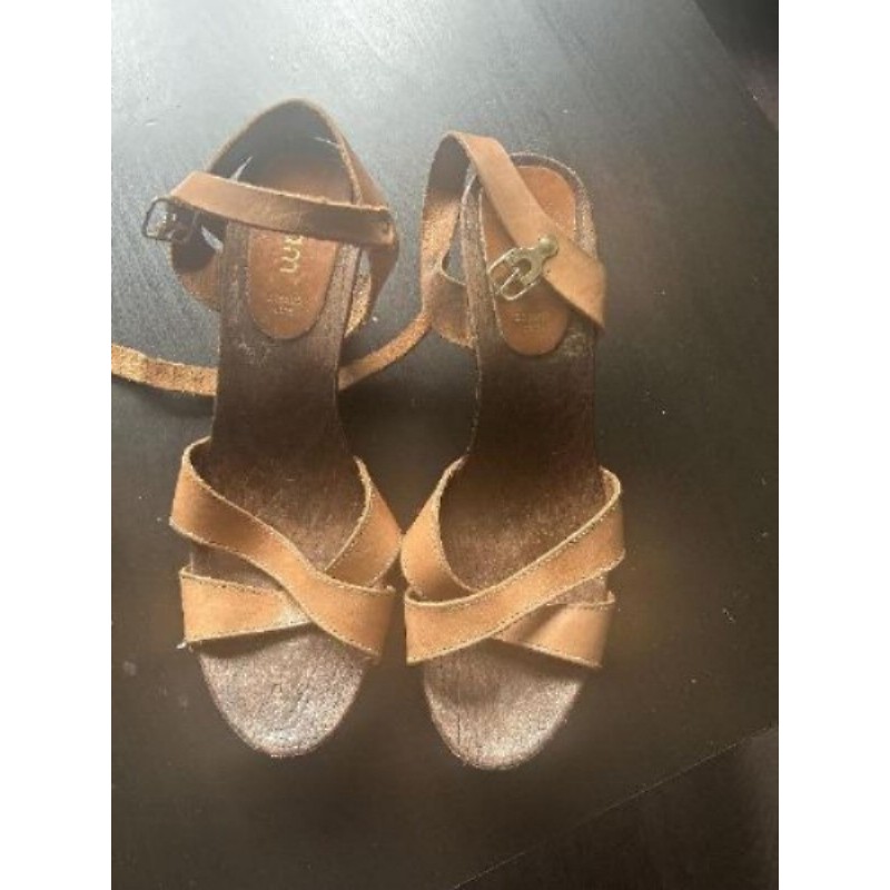 Nu pieds T41 marron clair 